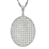 Sterling Silver Semi Mount Pendant Setting Round RD 1.5mm - Syzjewelry